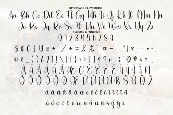 Baseball Font - Preview 6