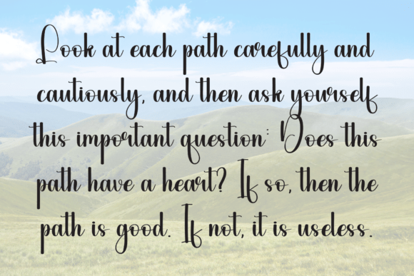 Beach Bookmark Font - Preview 5