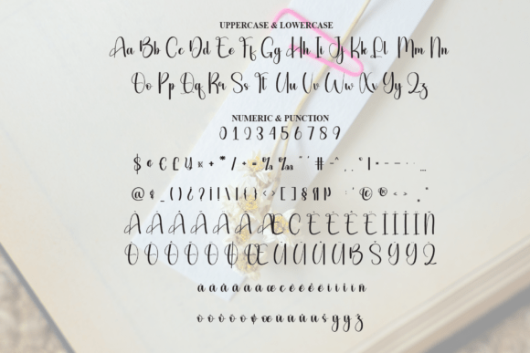 Beach Bookmark Font - Preview 6