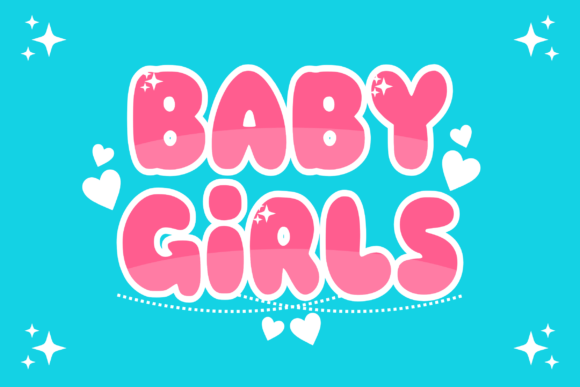 Big Bubble Font - Preview 1