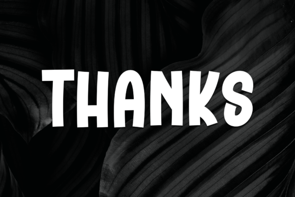 Black Skinny Font - Preview 6