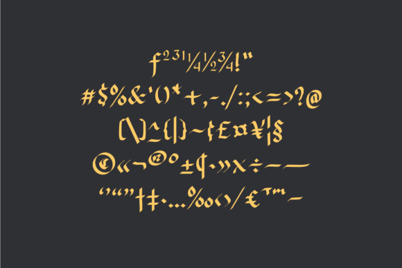 Black Sultanah Font - Preview 2