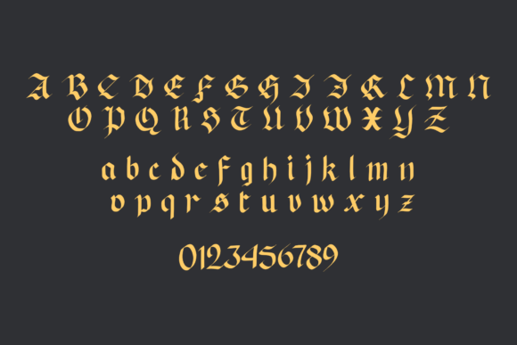 Black Sultanah Font - Preview 3