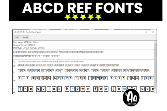 Blocks Font - Preview 2