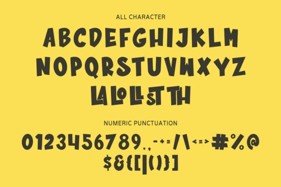 Blofust Font - Preview 6