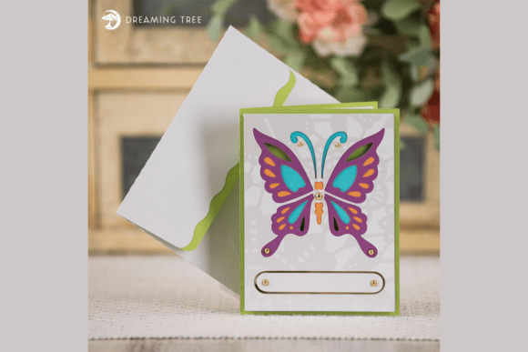 Butterfly Card SVG