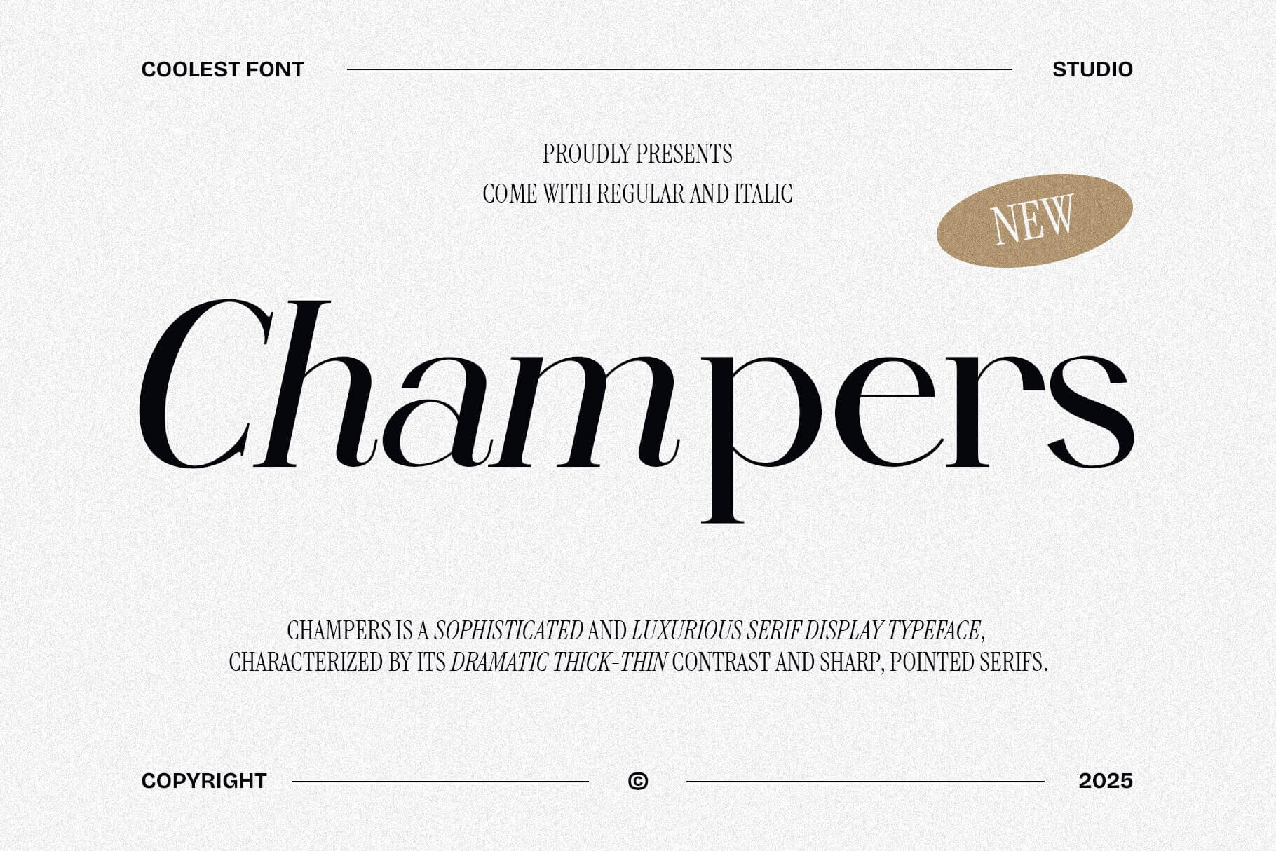 Champers Font - photo 1