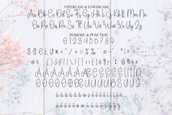 Charming Background Font - Preview 6