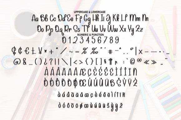 Coloring Font - Preview 6