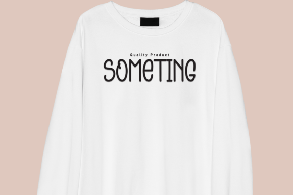 Daisy Blooming Font PNG with transparent background - Preview 1