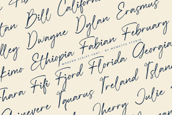 Eiffel Font - Preview 1