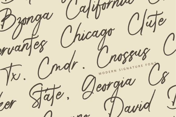Eiffel Font - Preview 2
