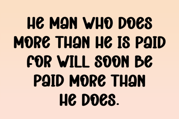 Friday Font - Preview 3
