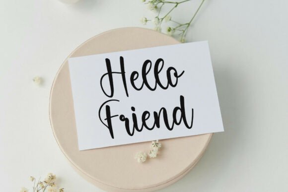 Healing Signature Font - Preview 2