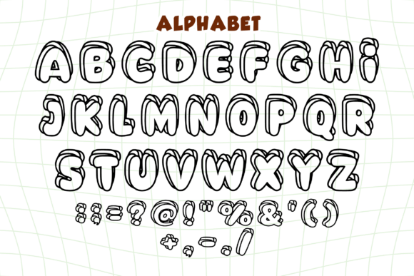 Kids Joy Font PNG with transparent background - Preview 1