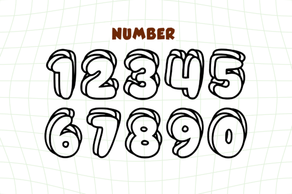 Kids Joy Font PNG with transparent background - Preview 2