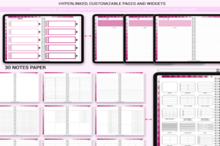 🌸 Pink Rose Digital Planner 2025 2026 2027 Graphic by Plamarplanners ...