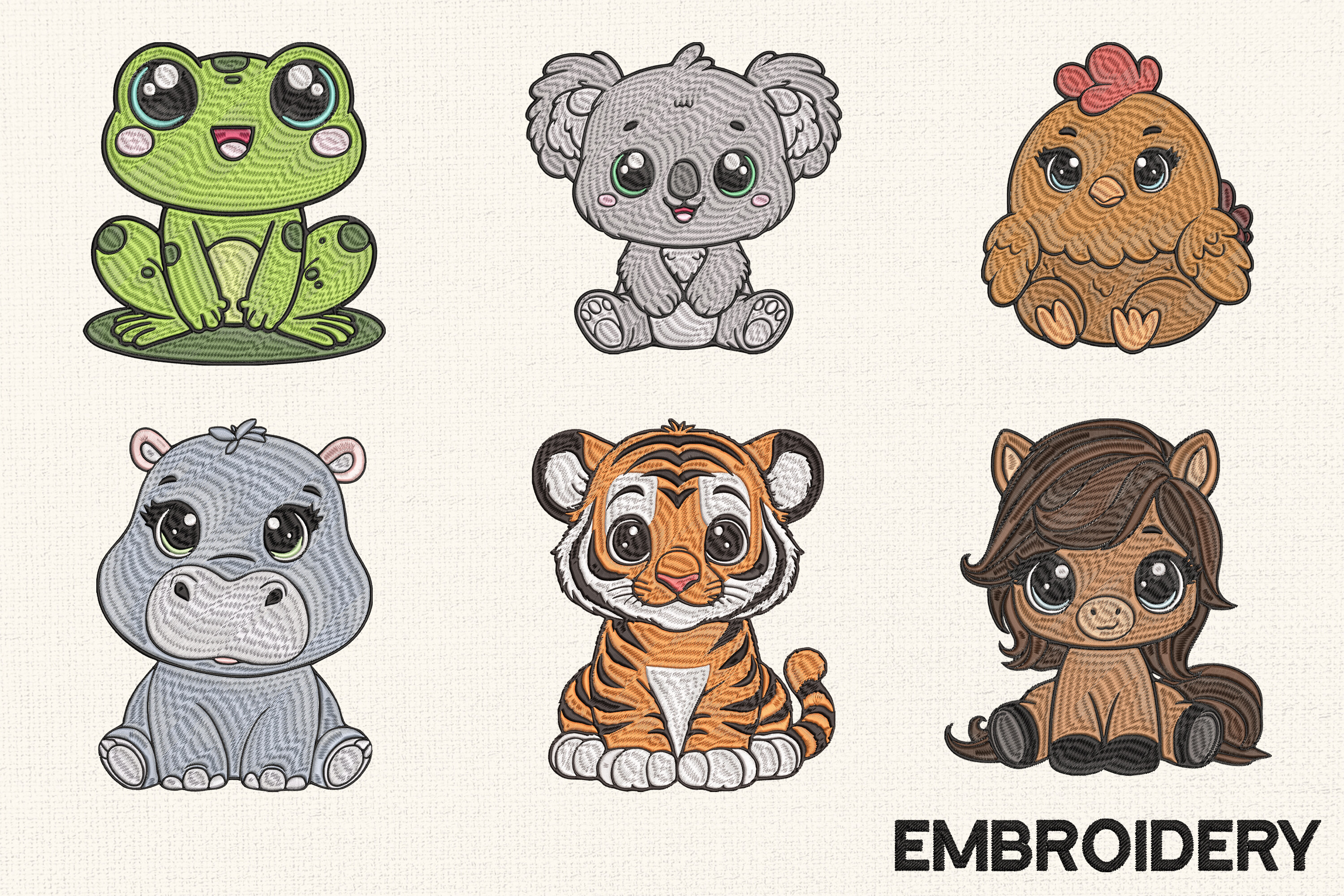 Set 6 Baby Animals