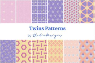 Twins Surface Patterns Graphic by chediedesigns · Creative Fabrica