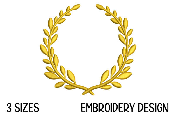 Anniversary Wreath – Embroidery Design