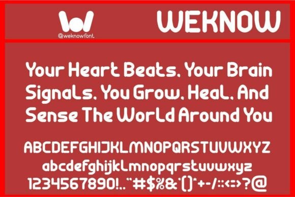 Being Alive Font font preview - 4