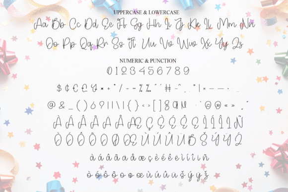 Birthday Font - Preview 6