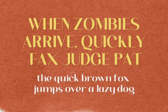 Brickle Font - Preview 3