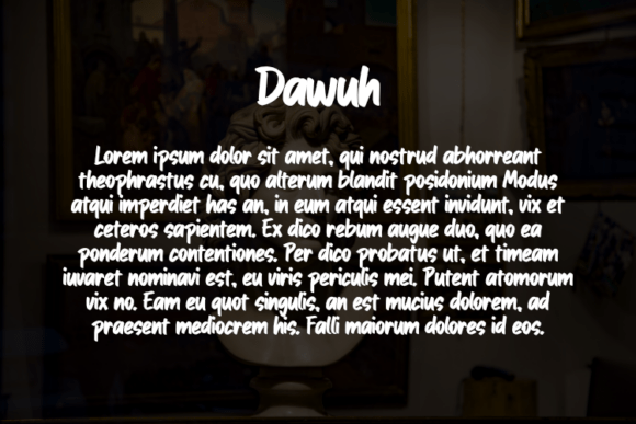 Dawuh Font - Preview 2