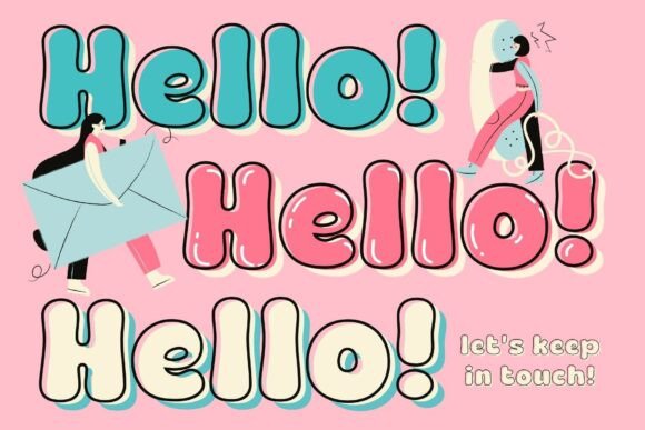 Fox Dippy Font - Preview 2