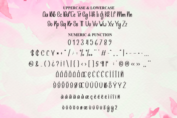 Hey Pinky Font PNG with transparent background - Preview 6