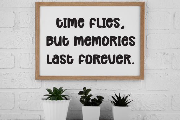 Home Mama Font PNG with transparent background - Preview 2