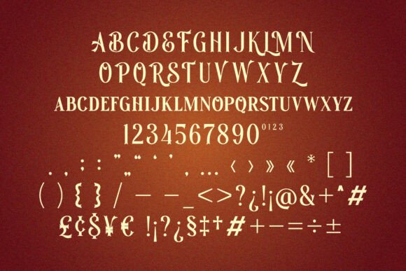 Meratus Font PNG with transparent background - Preview 3