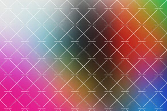 Pink, Green, Blue Abstract Background