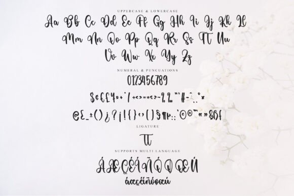 Slickest Font PNG with transparent background - Preview 5