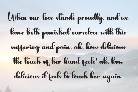 Aunty Font - Preview 5
