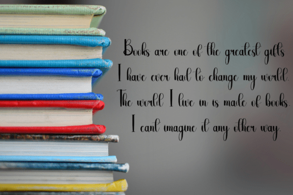 Books Font - Preview 3