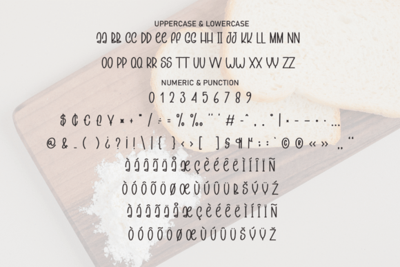 Bread Flour Font - Preview 6