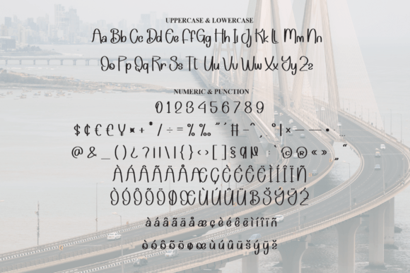 Bridges Font - Preview 6
