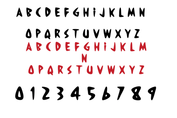Canada Day Font - Preview 1