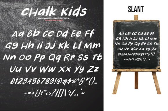 Chalk Kids Font - Preview 3