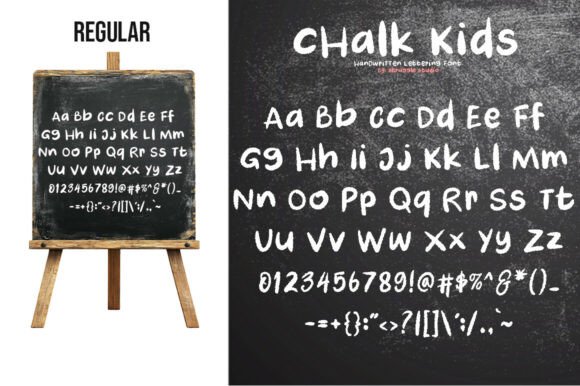 Chalk Kids Font - Preview 4