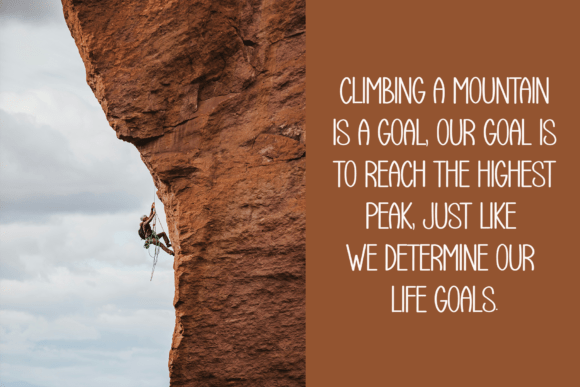 Climber Font - Preview 2