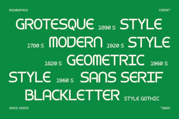 Codax Font - Preview 3