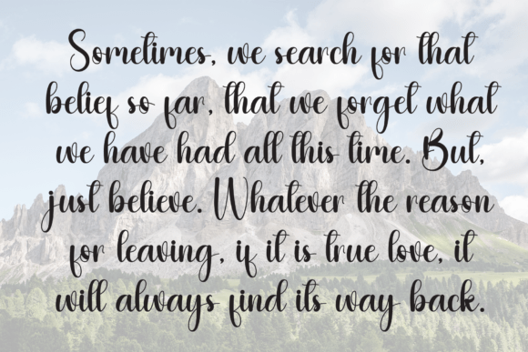 Dreaming Font - Preview 5