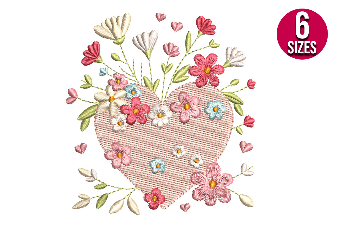 Floral Heart Bouquet