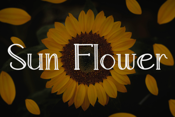 Flowers Font - Preview 5