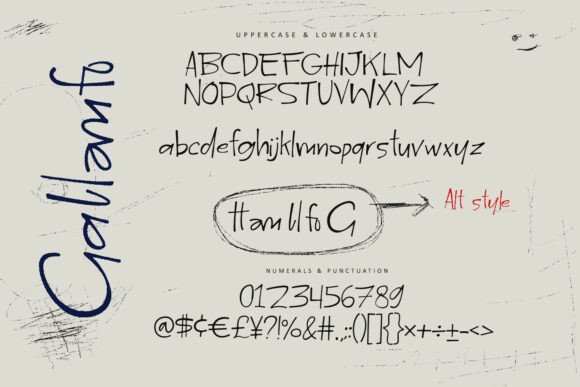 Gallamfo Font - Preview 6