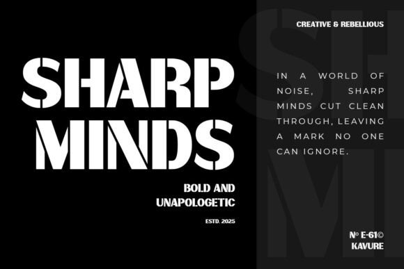 Gravion Falco Font - Preview 1