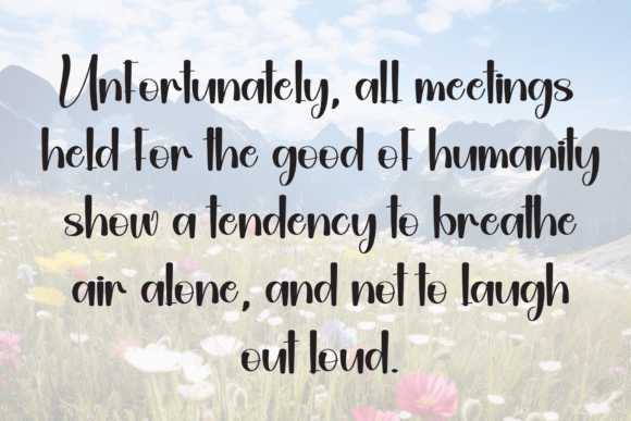 Kamilla Highland Font - Preview 5