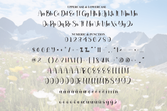 Kamilla Highland Font - Preview 6